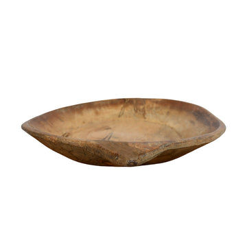 Artisan Vintage Handcarved Wooden Décor Tray