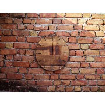Vintage Teak Wood Clock