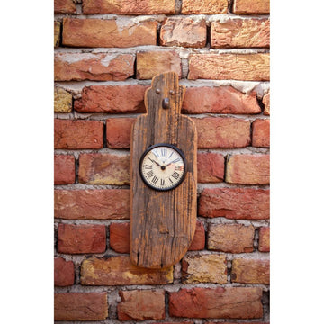 Vintage Alien Sleeper Wood Clock