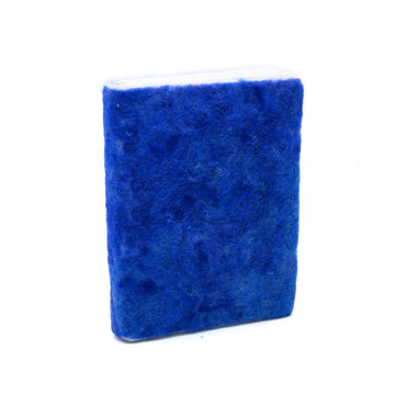 Felt Handmade Journal Blue