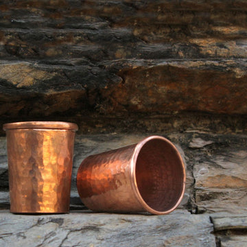Copper Shot Glass Tumber Set Of 2