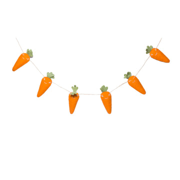 Felt Easter Carrot Garland
