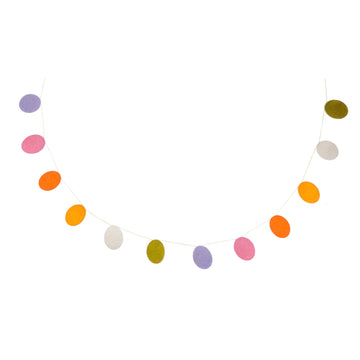 Felt Easter Egg Hanging Garland