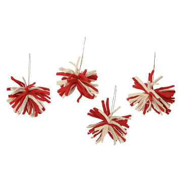 Chindi Bauble Ornament Set Of 4