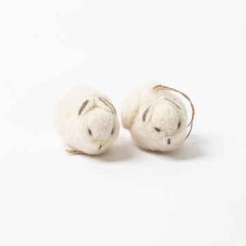 Easter Puffy Rabbit Toy Set Of 2