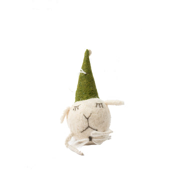 Bauble Mouse With Cap Ornament