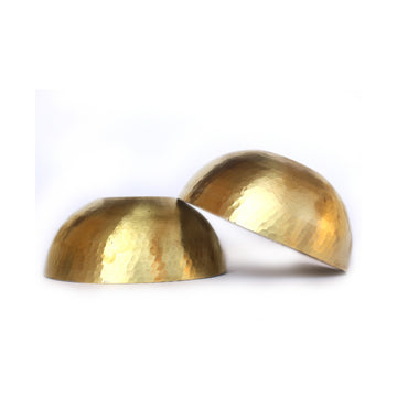 Brass Bowls Tableware Set Of 2