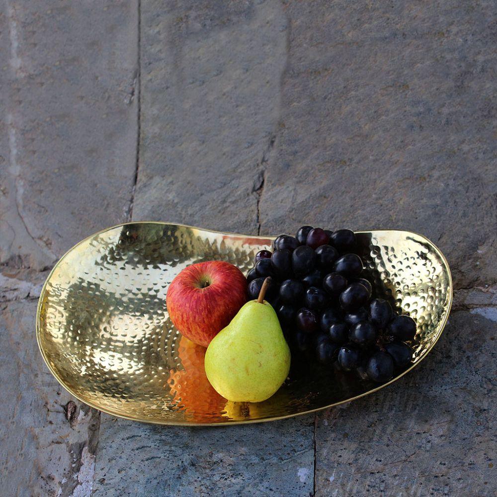 Brass Boat Urli Water Pot Floater - DeKulture DKW-8014-BA