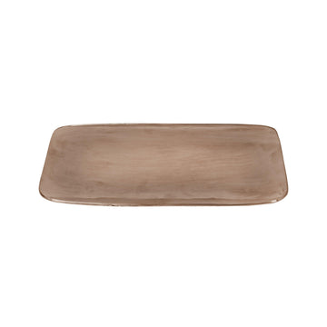 Bronze Long Dessert Plate - DeKulture DKW-26023-KV