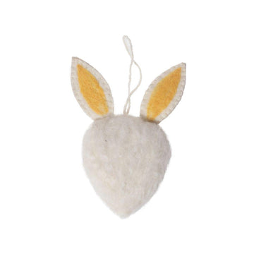 Bunny Face Ornaments Set Of 4 - DeKulture DKW-5096-FD