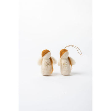 Christmas Felted Angel Ornament - DeKulture DKW-6117-FO