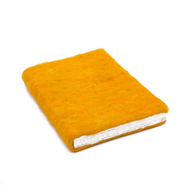Felt Handmade Notebook Orange - DeKulture DKW-1117-N