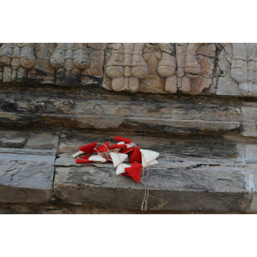 Felt Triangle Garland Set Of 2 - DeKulture DKW-5030-TG