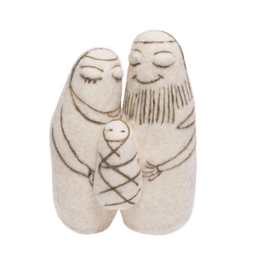 Handmade Holy Family Ornament - DeKulture DKW-5046-FT
