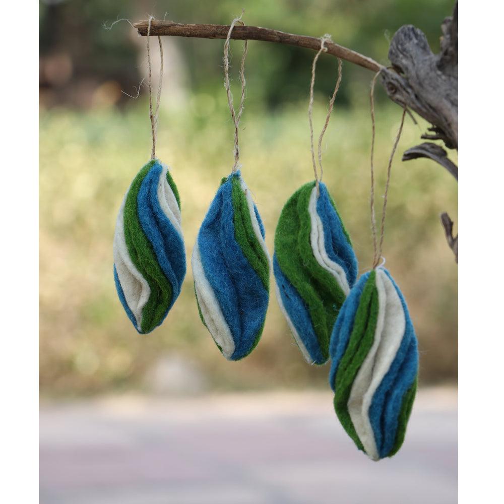 Hanging Marquise Bauble Set Of 4 - DeKulture DKW-6073-FO