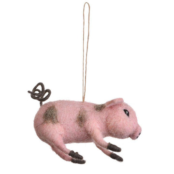 Lucky Pig Ornament Set Of 2 - DeKulture DKW-6081-FO
