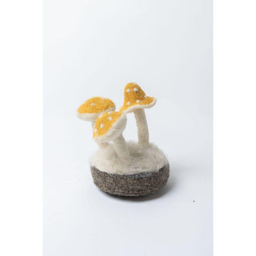 Needled Tabletop Mushroom Toy - DeKulture DKW-6134-FO