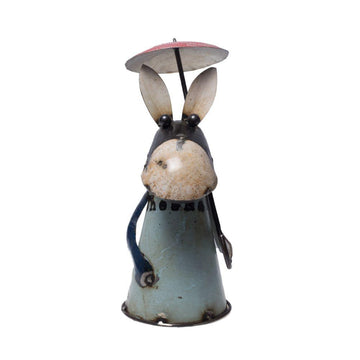 Recycled Donkey With Umbrella - DeKulture DKW-17080-RIF