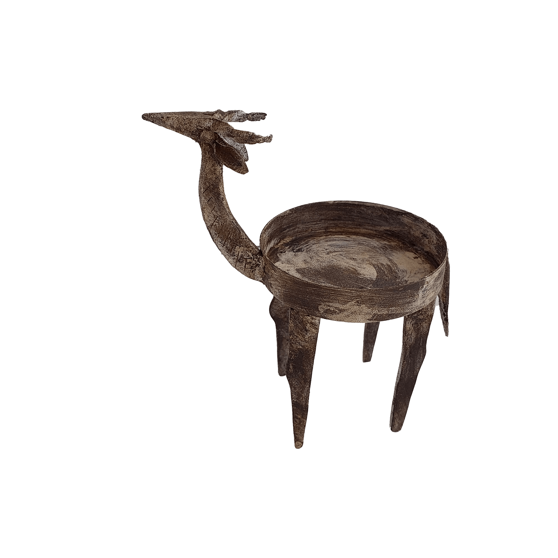 Recycled Goat T Light Sculpture - DeKulture DKW-17149-RIF