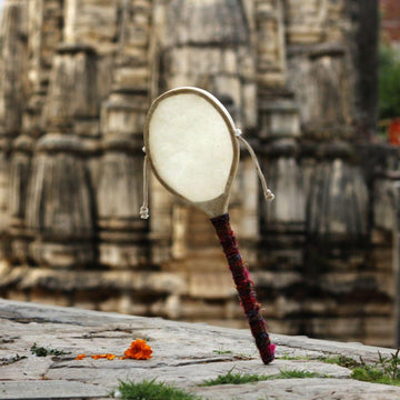 Traditional Damroo Lollipop Drum - DeKulture DKW-3017-I