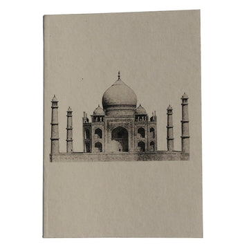 Vintage Taj Mahal Art Notebook - DeKulture DKW-1097-N