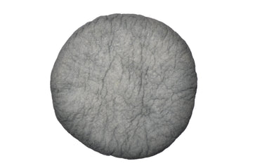 New Zealand Wool Tush Cush Seat Pad (Silver Grey)