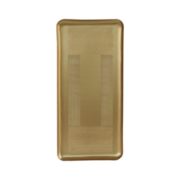 Long Hand Etched Tray