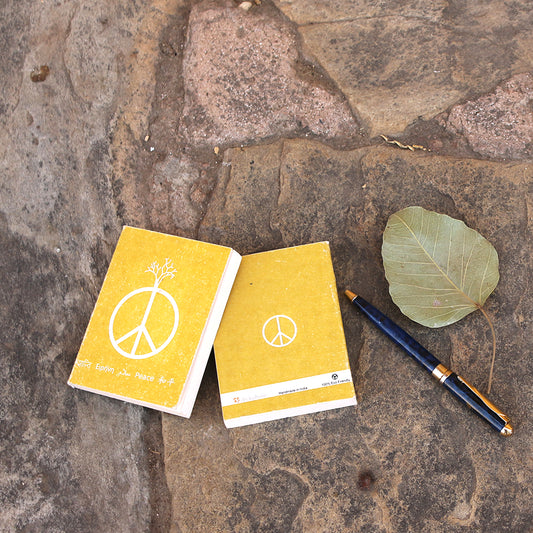Peace Symbol Pocket Diary Set Of 2