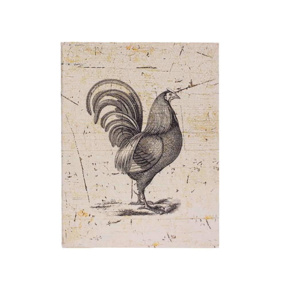 Rooster Artwork Pocket Diary