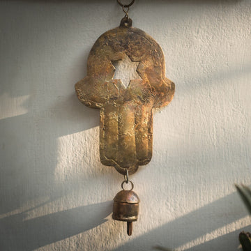 Hamsa Hanging Wind Chime