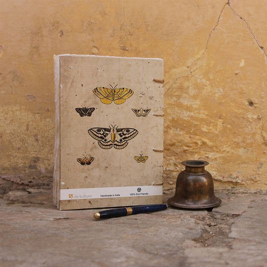 Vintage Butterfly Artwork Journal