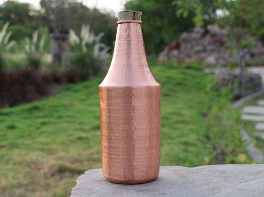 Copper Bottle (With Cork) 1 L