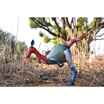 Recycled Kangaroo Figurine