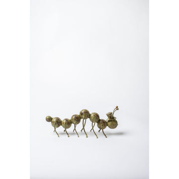 Recycled Caterpillar Figurine