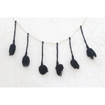 Felt Broom Hanging Garland