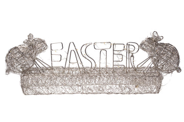 Wire Easter Bunny Lamp (Table top)