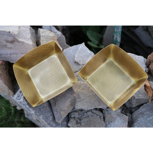 Brass Bowls Kitchenware Set Of 2