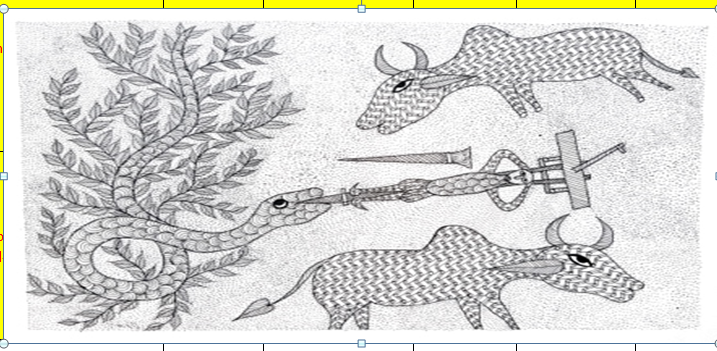 A Farmer's Bind (Gond- Umaid Singh Patta)