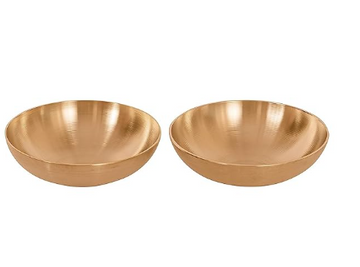 Kansa Nut Bowls Set Of 2