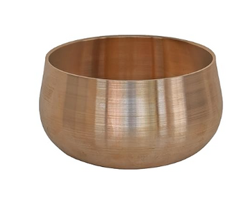 Bronze Kansa Medium Rice Bowl for Biryani, Ramen, Noodle