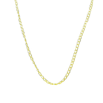 Square Brass Gold Plated Chain