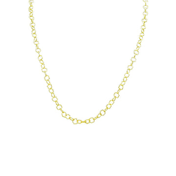 Star Brass Gold Plated Chain