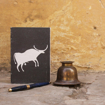 Ancient Cow Cave Painting Notebook