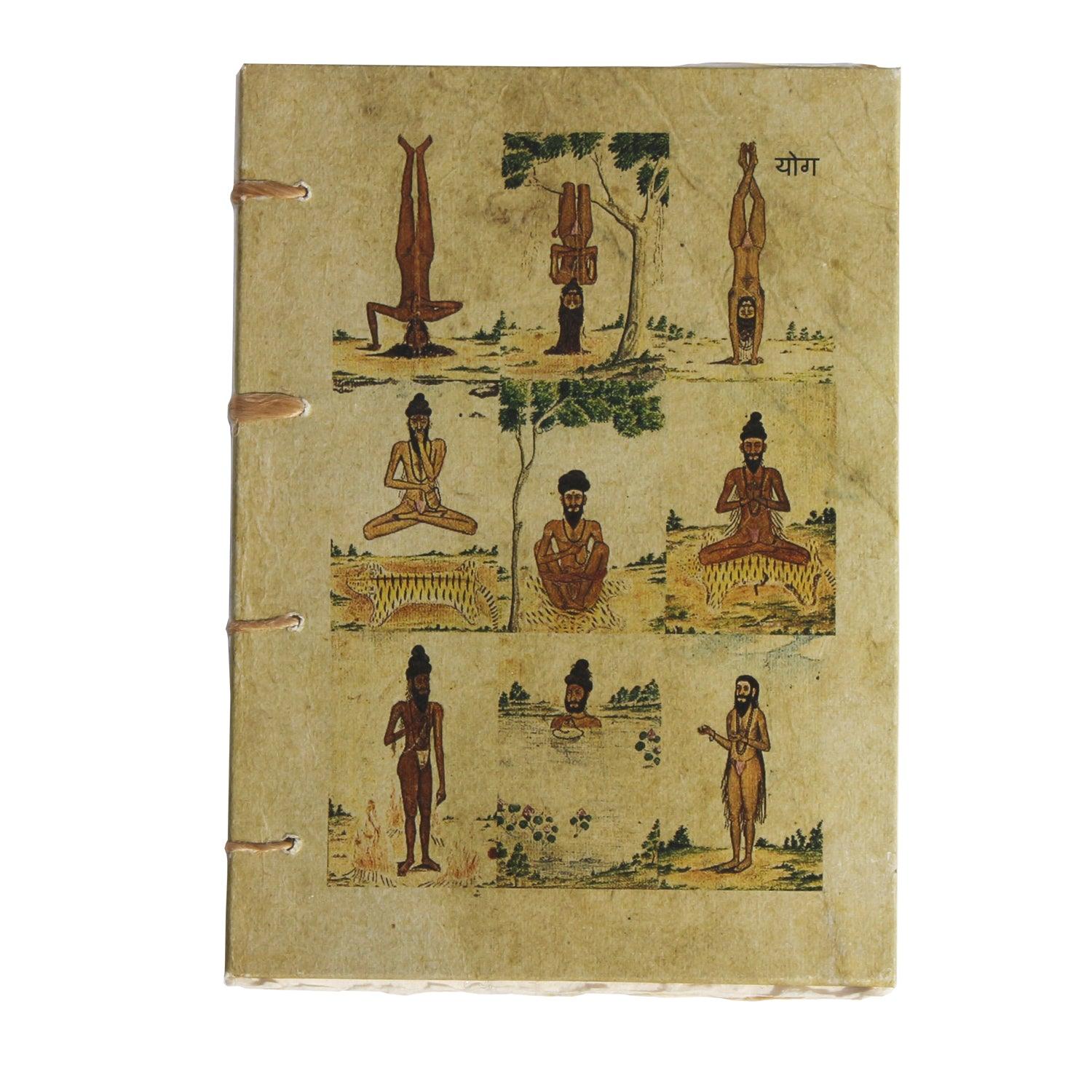 Ancient Yoga Art Handmade Journal - DeKulture DKW-1144-J