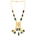 Apatite Amethyst Gemstone Necklace jewelry - DeKulture DKW-1092-NKJ