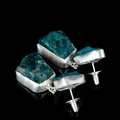 Apatite Rough Gemstone Stud Earring - DeKulture DKW-1078-SEJ