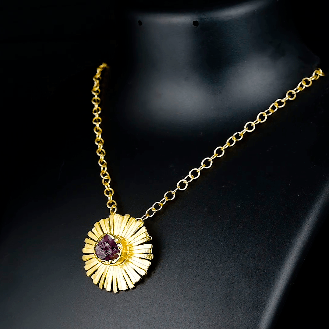 Aquamarine Floral Necklace Fashion jewelry - DeKulture DKW-821-N