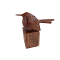 Bird On Stand Small Sculpture - DeKulture DKW-17152-RIF