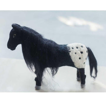 Black Horse Decoration Ornament