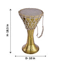 Brass Darbuka Hand Drum Instrument - DeKulture DKW-3027-I
